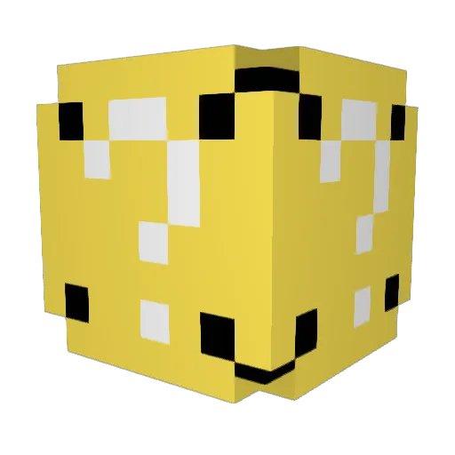 h3xical Minecraft avatar head, 3D render