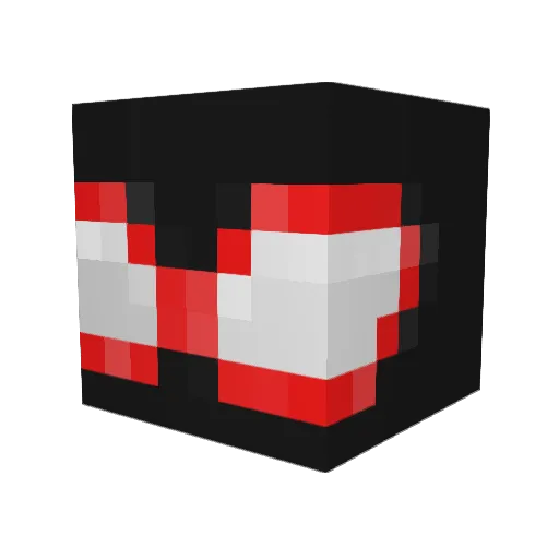 h3yb0y Minecraft avatar head, 3D render