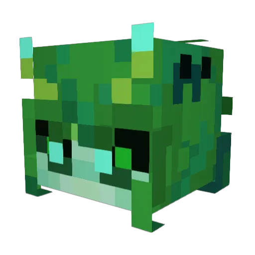 h3yhay Minecraft avatar head, 3D render