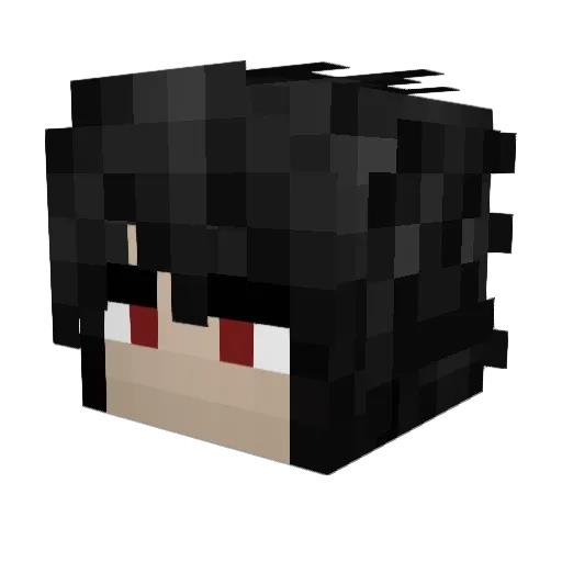 h4mz4_43 Minecraft avatar head, 3D render