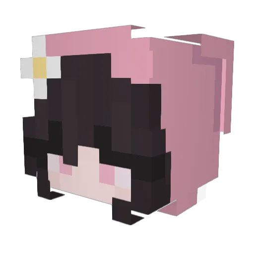 h4v0oc Minecraft avatar head, 3D render