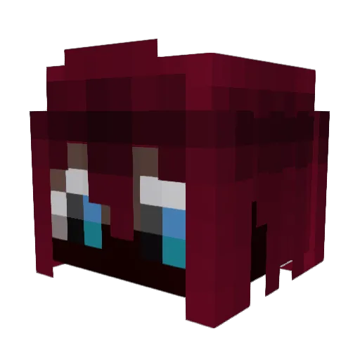h4vokk Minecraft avatar head, 3D render