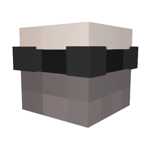 h4yl33 Minecraft avatar head, 3D render