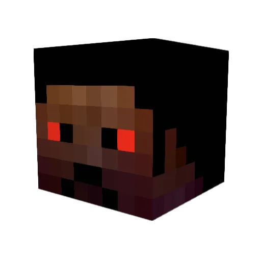 h5dev Minecraft avatar head, 3D render