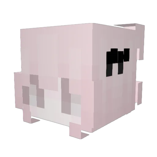 h9rr Minecraft avatar head, 3D render