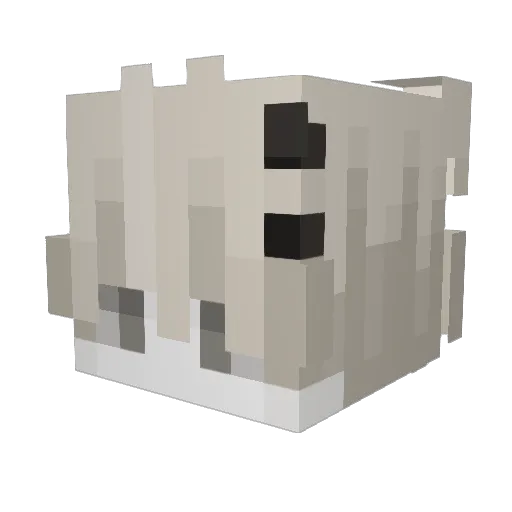 hYdRiichh Minecraft avatar head, 3D render