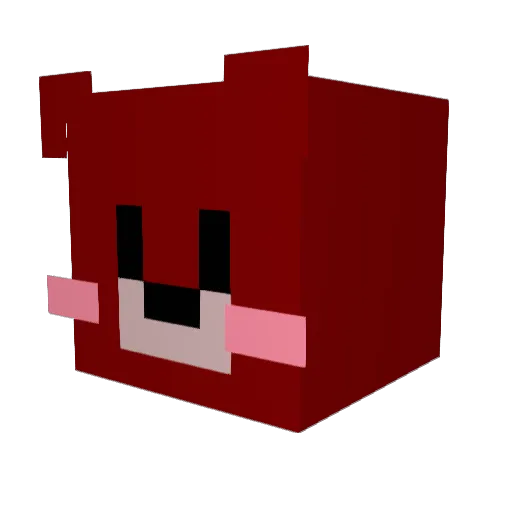 h_jin1115 Minecraft avatar head, 3D render