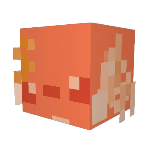 h_rrf Minecraft avatar head, 3D render