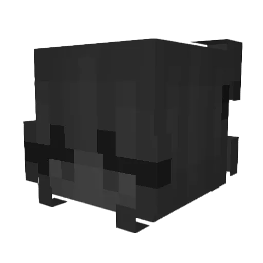 haaaats Minecraft avatar head, 3D render