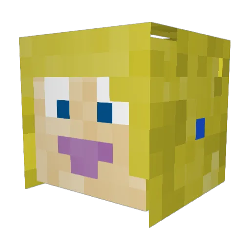 haakon_sin_pikk Minecraft avatar head, 3D render