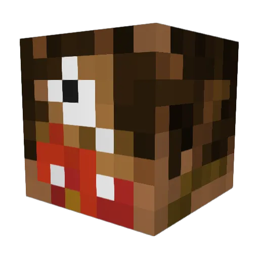 haaz88 Minecraft avatar head, 3D render