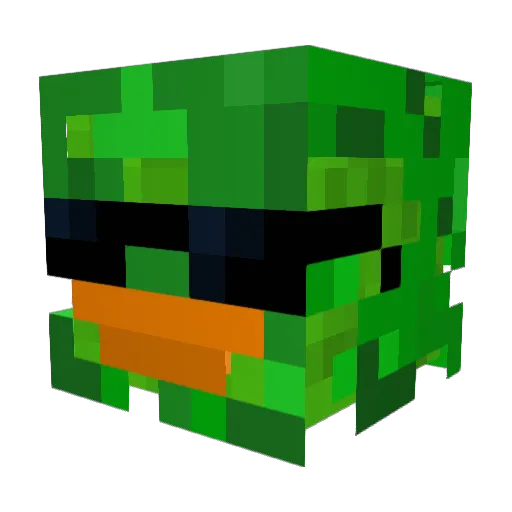 habarvaz_ Minecraft avatar head, 3D render