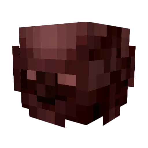habi33 Minecraft avatar head, 3D render