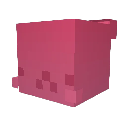 hachanERAI Minecraft avatar head, 3D render