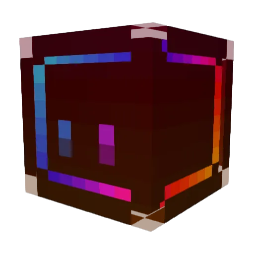 hachimitsusando Minecraft avatar head, 3D render