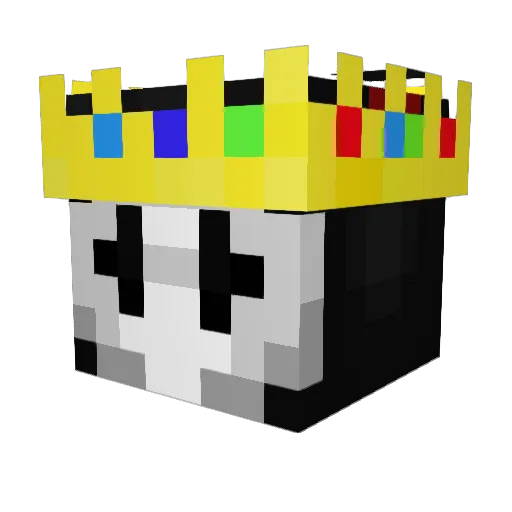 hacker56 Minecraft avatar head, 3D render