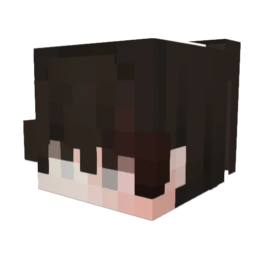 hackerman9000 Minecraft avatar head, 3D render