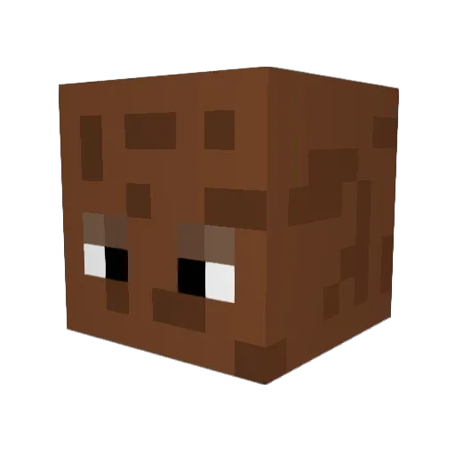 hackerrrrmaine Minecraft avatar head, 3D render