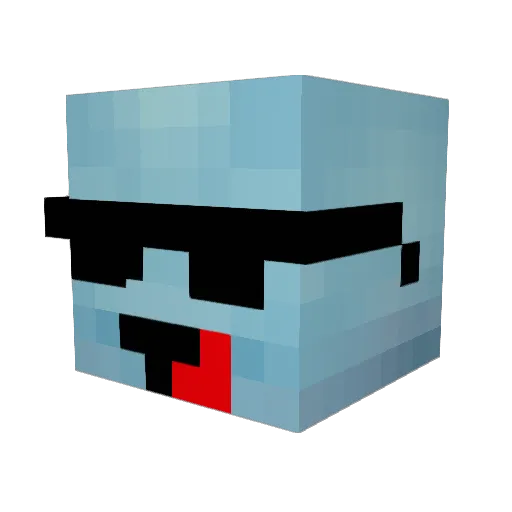 hadeed2010 Minecraft avatar head, 3D render