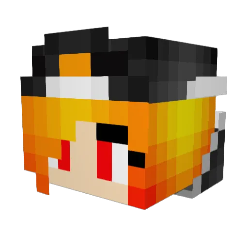 hadenm97 Minecraft avatar head, 3D render