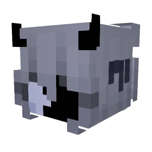 hadistract Minecraft avatar head, 3D render