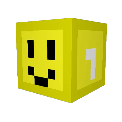 hadithlegend Minecraft avatar head, 3D render
