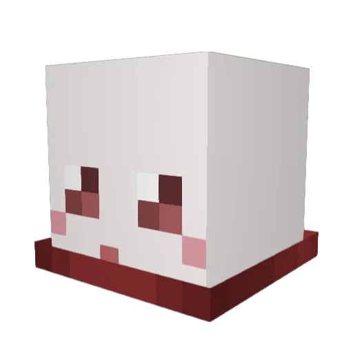 haello0 Minecraft avatar head, 3D render