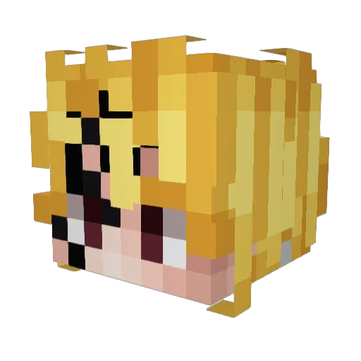 hafez3248 Minecraft avatar head, 3D render
