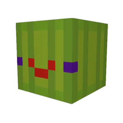 hagagistriggerd Minecraft avatar head, 3D render