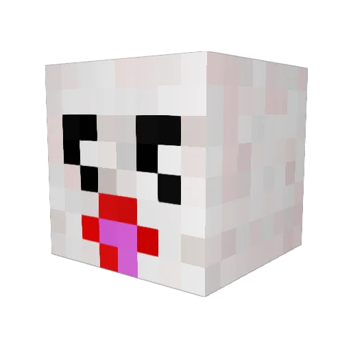 hagiri2211 Minecraft avatar head, 3D render