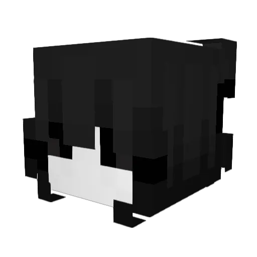 hahahHAHhahaa Minecraft avatar head, 3D render
