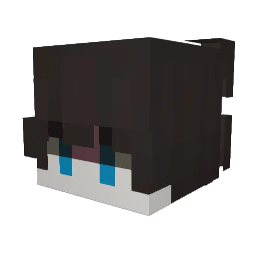 hahahahahahaharv Minecraft avatar head, 3D render