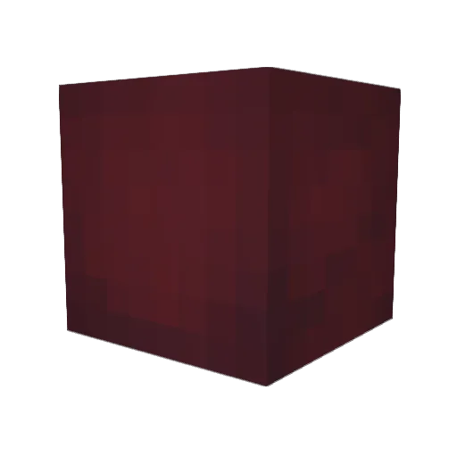 hahaudied Minecraft avatar head, 3D render
