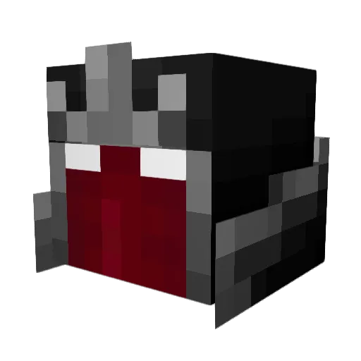 hahaxdrofl Minecraft avatar head, 3D render