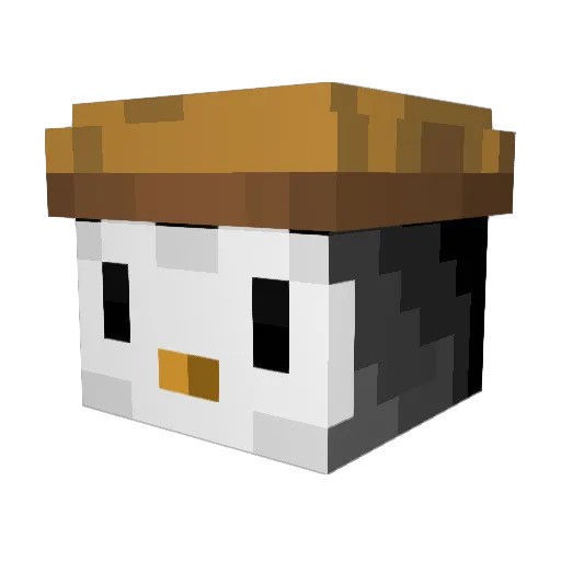 haiasi11 Minecraft avatar head, 3D render
