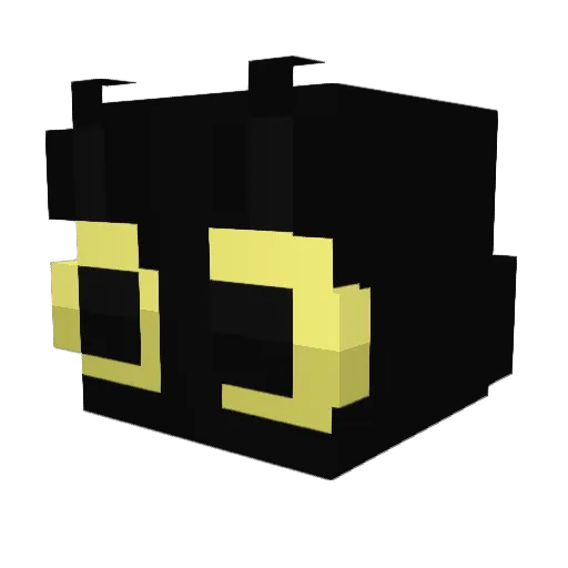 haibubba Minecraft avatar head, 3D render