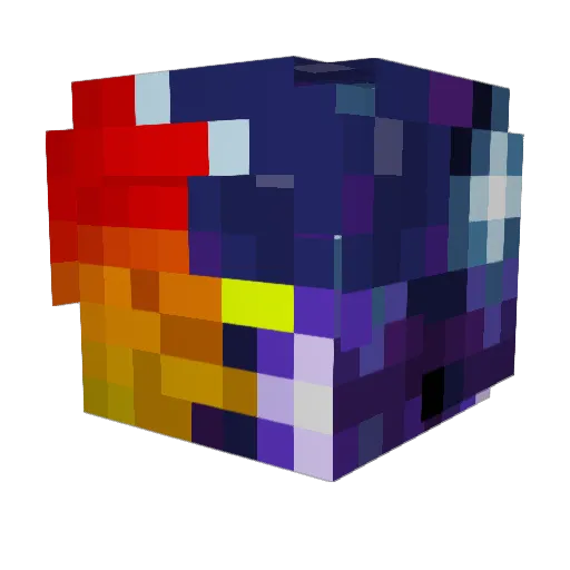 haidenp4804 Minecraft avatar head, 3D render