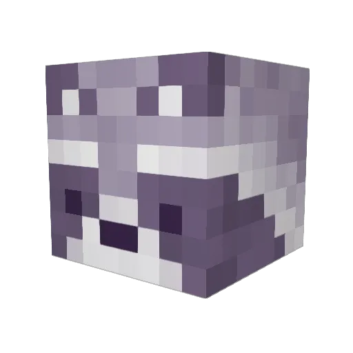 haileylo Minecraft avatar head, 3D render