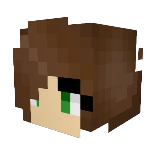 haileyperez7 Minecraft avatar head, 3D render