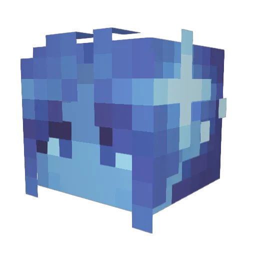hailjo Minecraft avatar head, 3D render