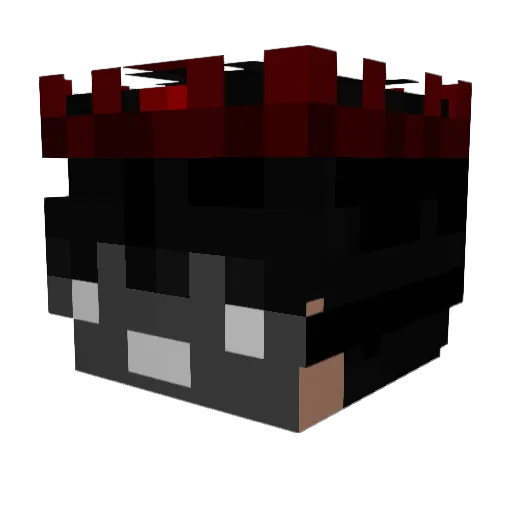 hais303 Minecraft avatar head, 3D render