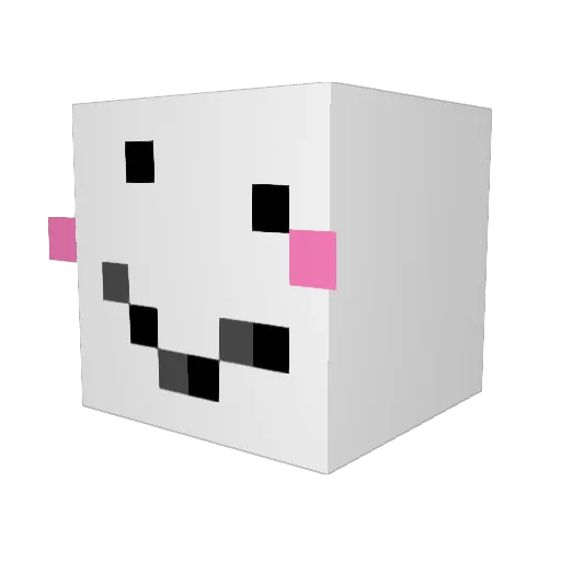hajun1105 Minecraft avatar head, 3D render