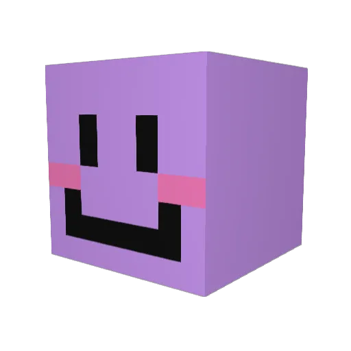 hajun_5 Minecraft avatar head, 3D render