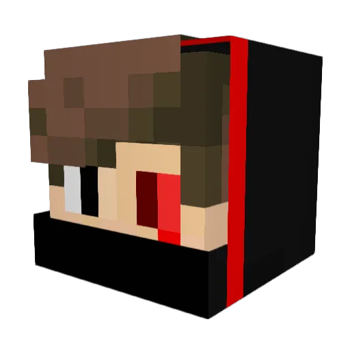 hakerek123 Minecraft avatar head, 3D render