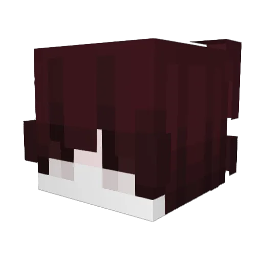 hakew Minecraft avatar head, 3D render