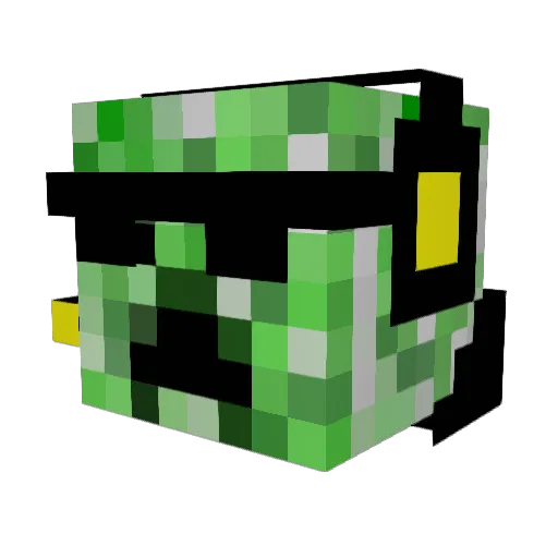hakkis626 Minecraft avatar head, 3D render