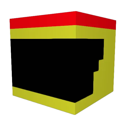 halawiapet Minecraft avatar head, 3D render
