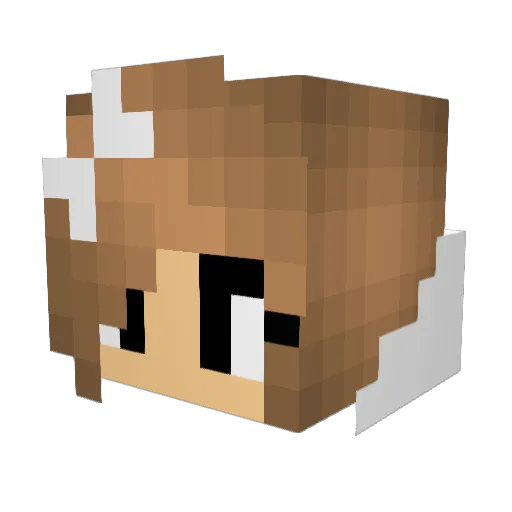 halbar4 Minecraft avatar head, 3D render