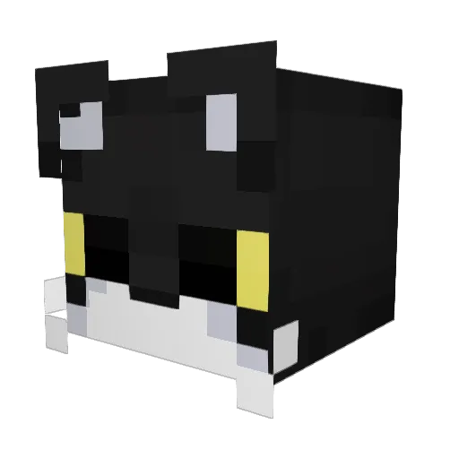 halech Minecraft avatar head, 3D render