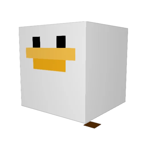 halethewinner45 Minecraft avatar head, 3D render